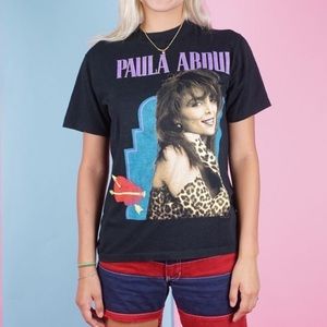 RARE Vintage 90’s Paula Abdul shirt
